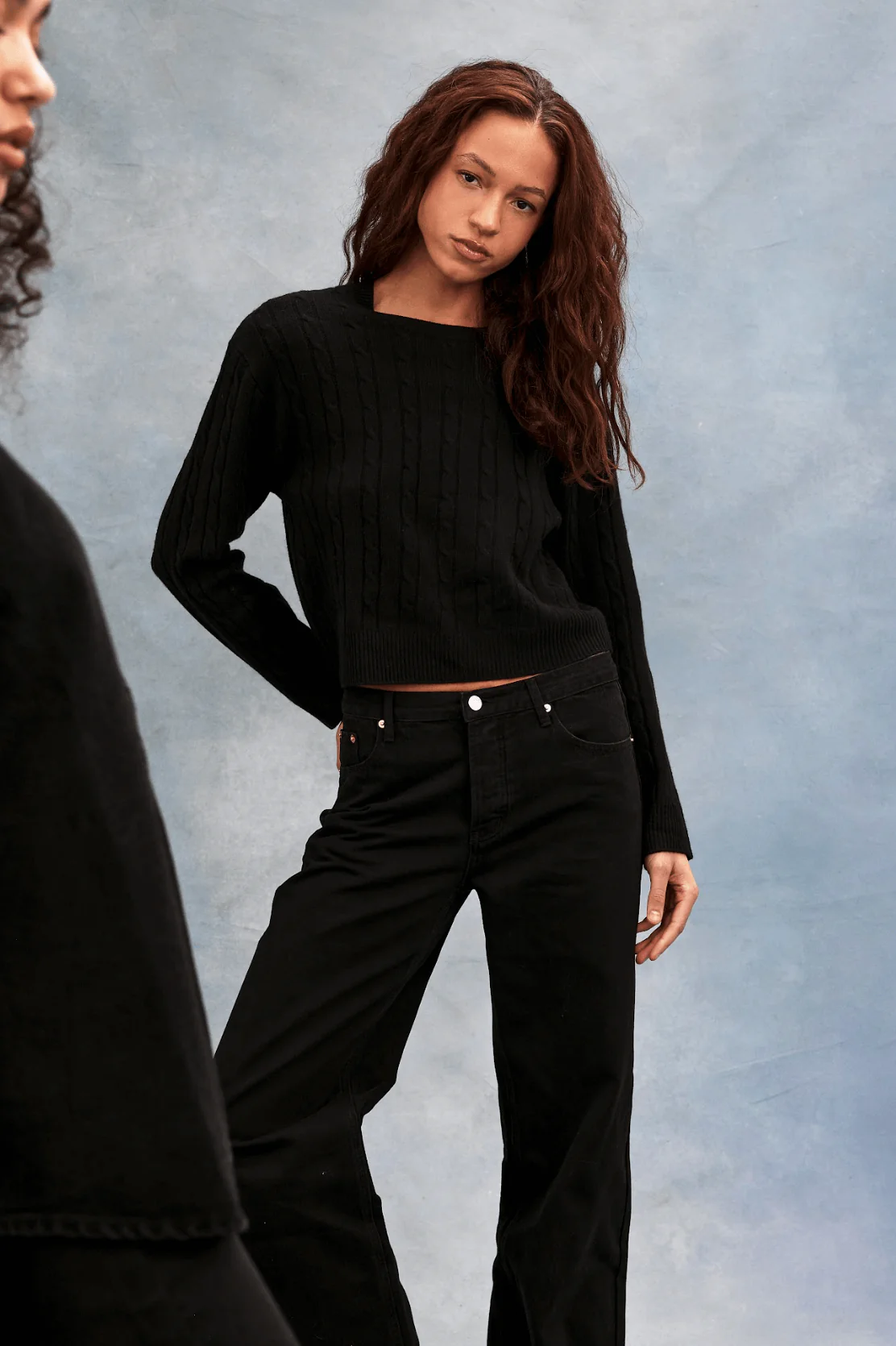 Cable Knit Sweater - Image 5