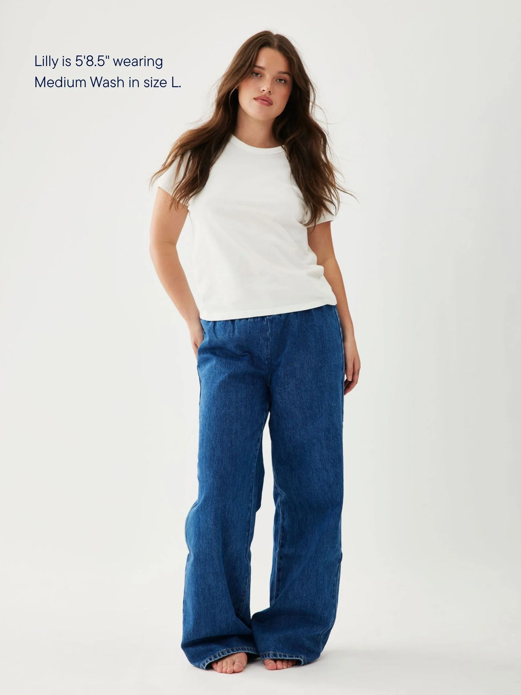 Elastic Denim Pant - Image 4
