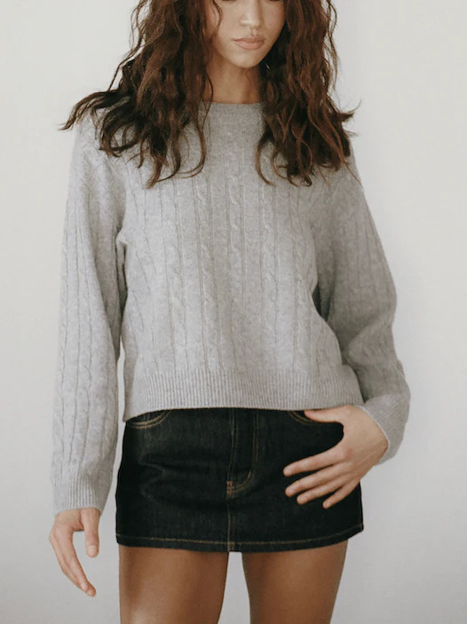 Finished Denim Mini Skirt - Image 13