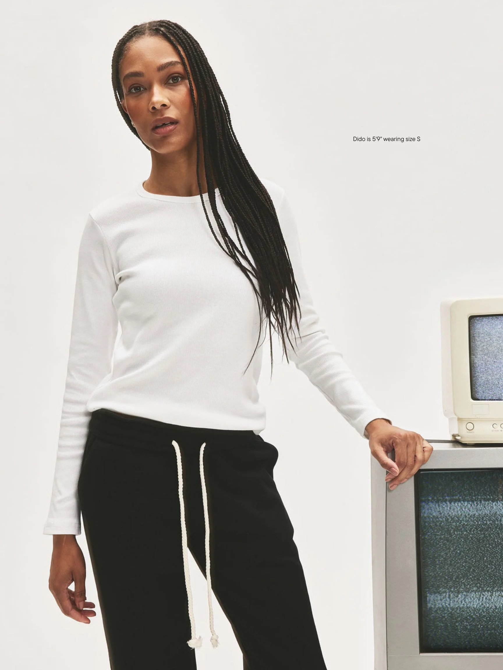 Ribbed Long Sleeve T-Shirt - Image 10