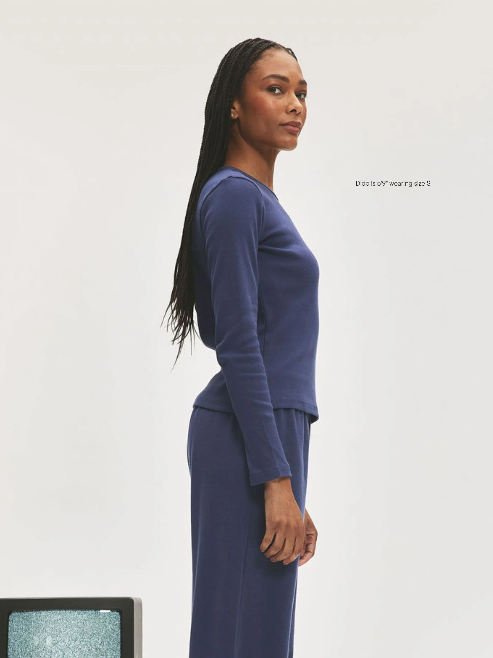 Ribbed Long Sleeve T-Shirt - Image 7