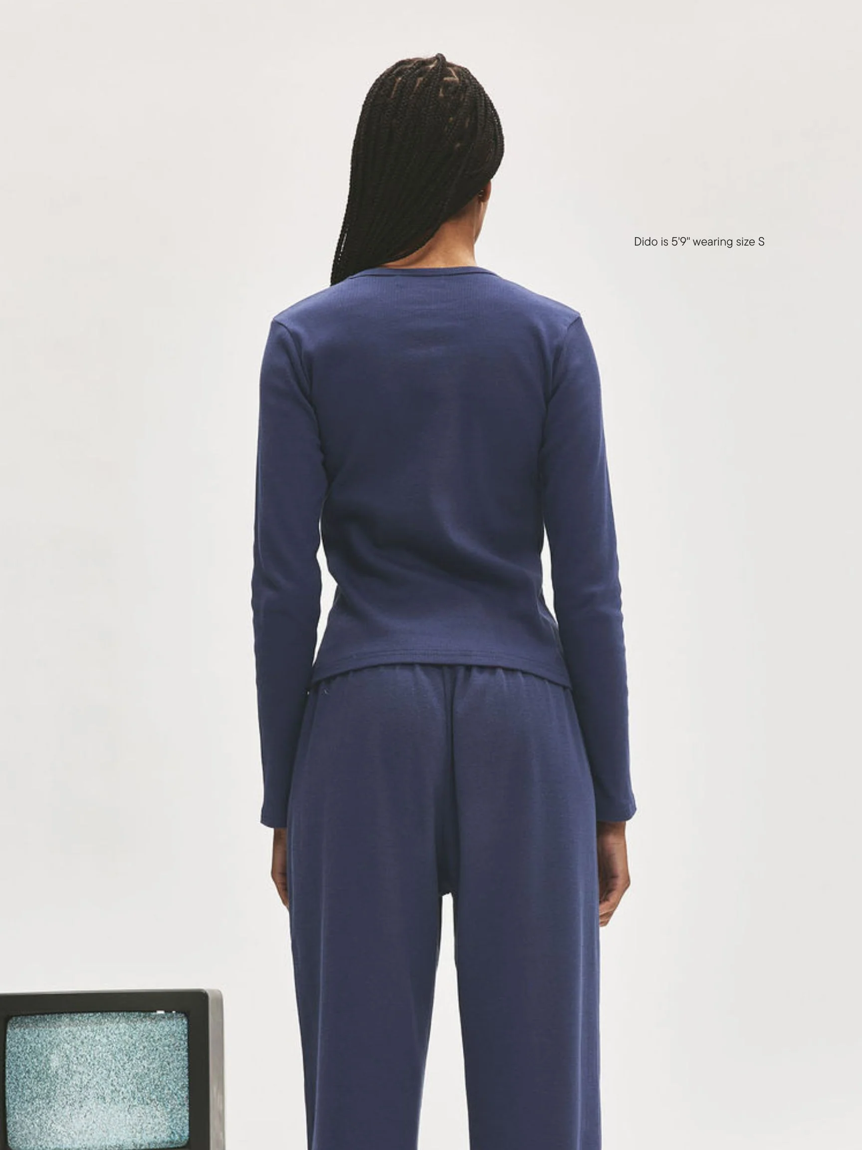 Ribbed Long Sleeve T-Shirt - Image 8